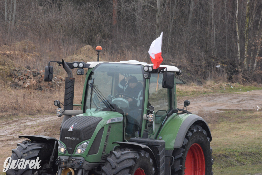 Pyrzowice. Protest rolników i myśliwych