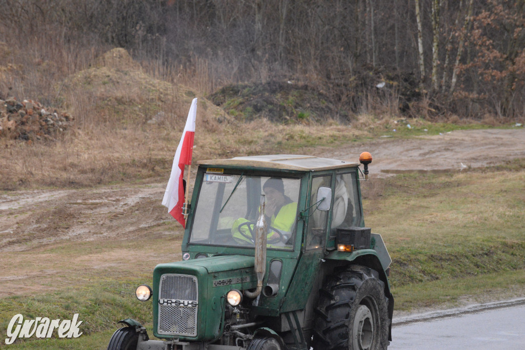 Pyrzowice. Protest rolników i myśliwych