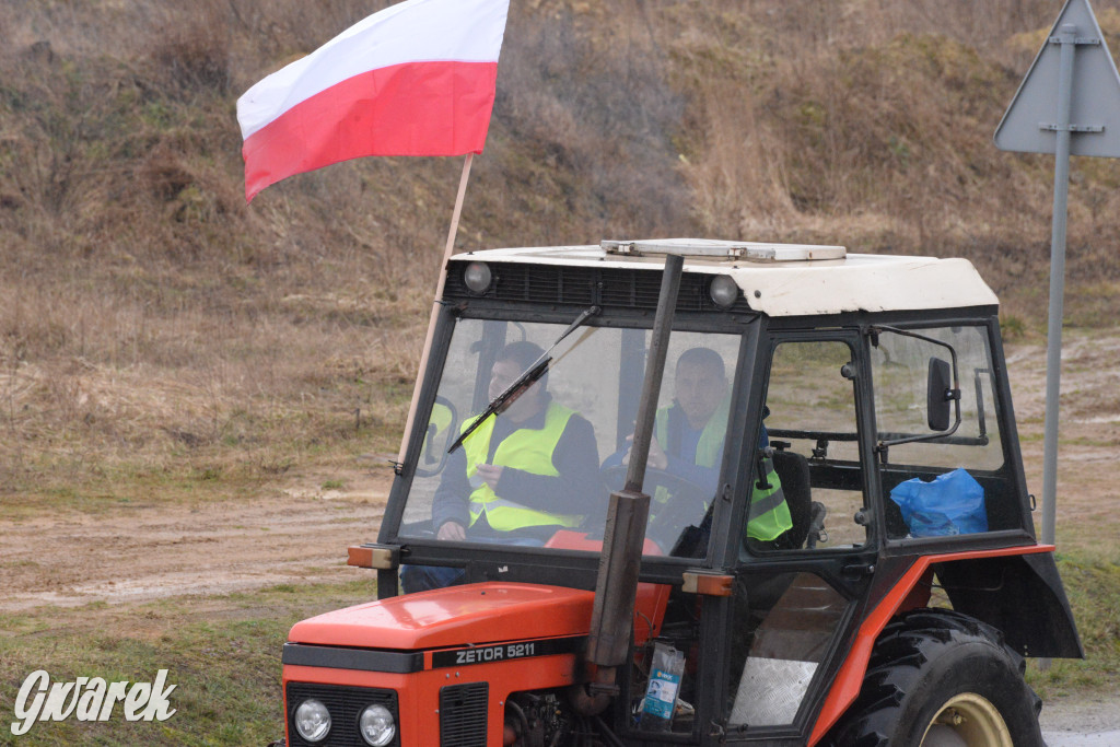 Pyrzowice. Protest rolników i myśliwych