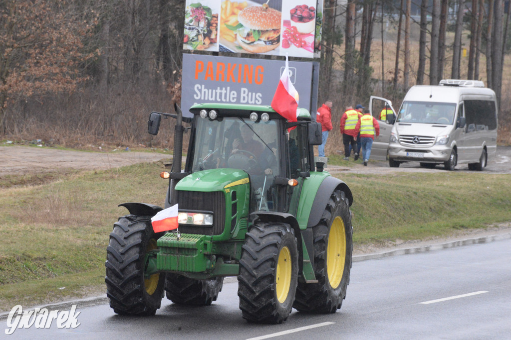 Pyrzowice. Protest rolników i myśliwych