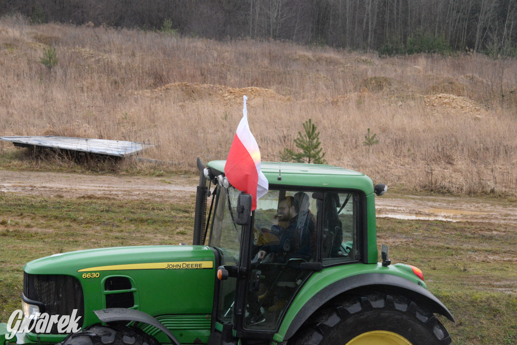 Pyrzowice. Protest rolników i myśliwych