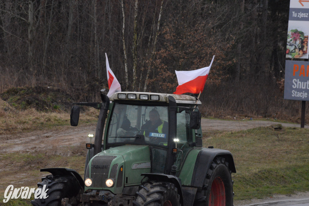Pyrzowice. Protest rolników i myśliwych