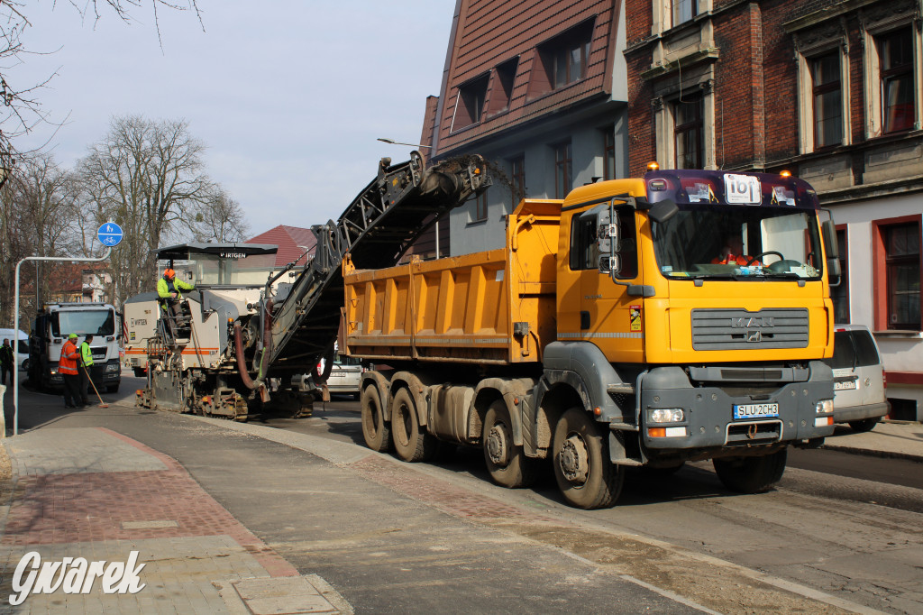 Tarnowskie Góry. Remont ul. Sienkiewicza