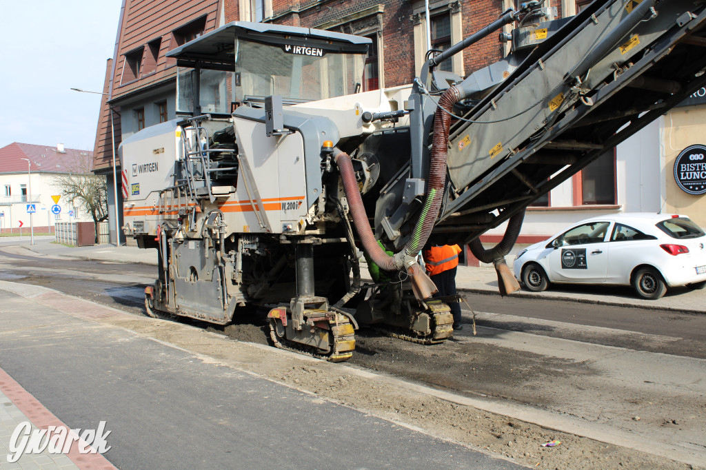 Tarnowskie Góry. Remont ul. Sienkiewicza