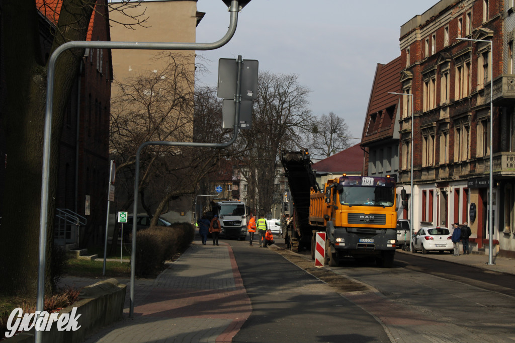 Tarnowskie Góry. Remont ul. Sienkiewicza