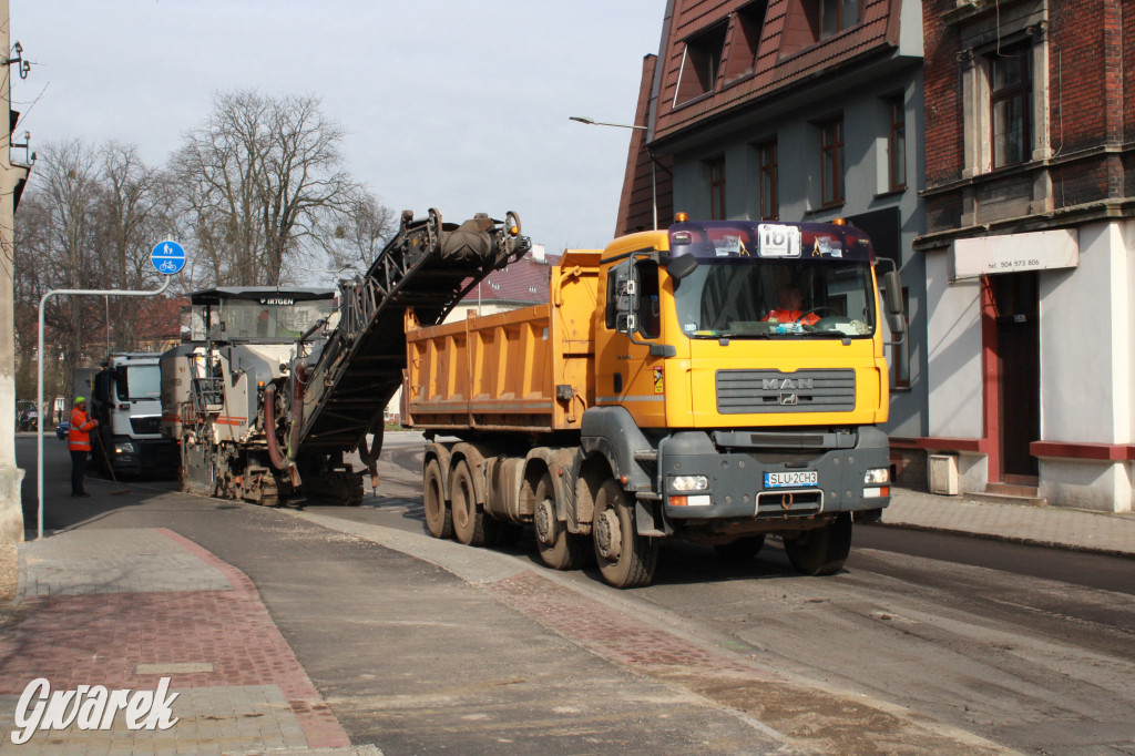 Tarnowskie Góry. Remont ul. Sienkiewicza