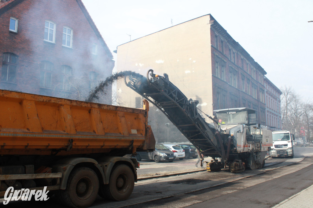 Tarnowskie Góry. Remont ul. Sienkiewicza