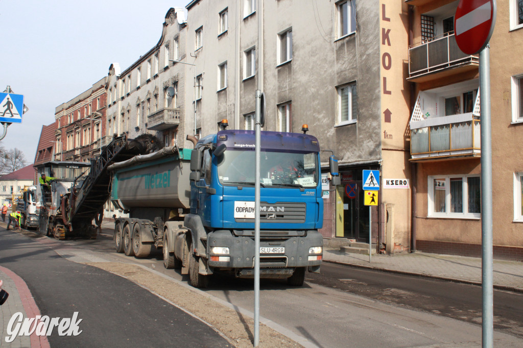 Tarnowskie Góry. Remont ul. Sienkiewicza