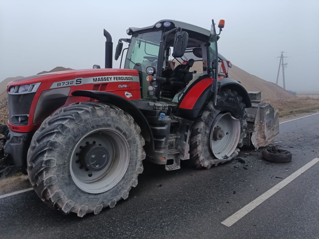 Karambol na drodze wojewódzkiej