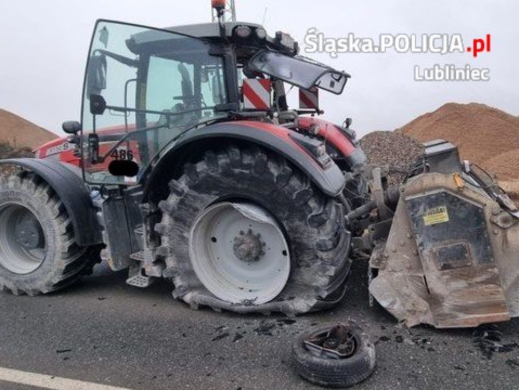 Karambol na drodze wojewódzkiej