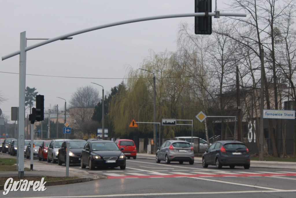 Tarnowskie Góry. Korkuje się na skrzyżowaniu z obwodnicą