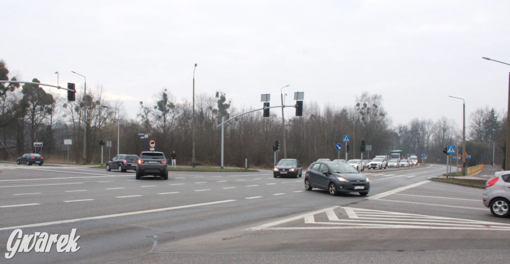 Tarnowskie Góry. Korkuje się na skrzyżowaniu z obwodnicą