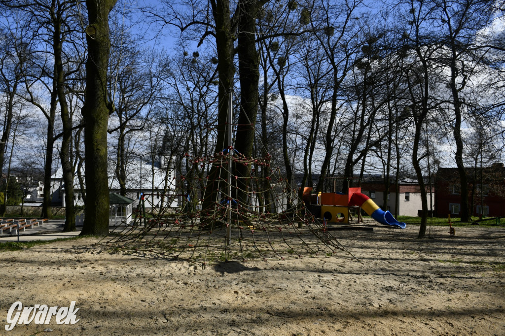 Wiosenny spacer w parku Donnersmarcków [FOTO]