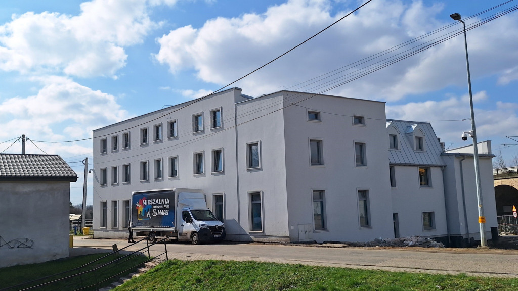Radzionków. Biblioteka w byłej restauracji