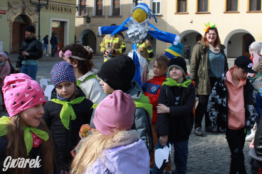 Tarnowskie Góry. Topili marzanny w basenie [FOTO]