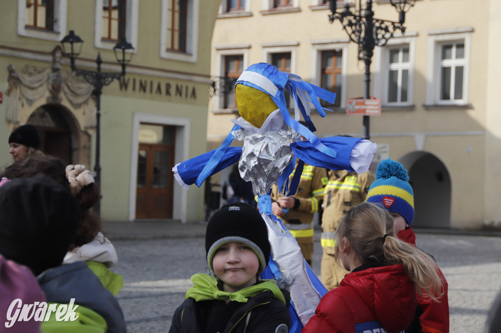 Tarnowskie Góry. Topili marzanny w basenie [FOTO]