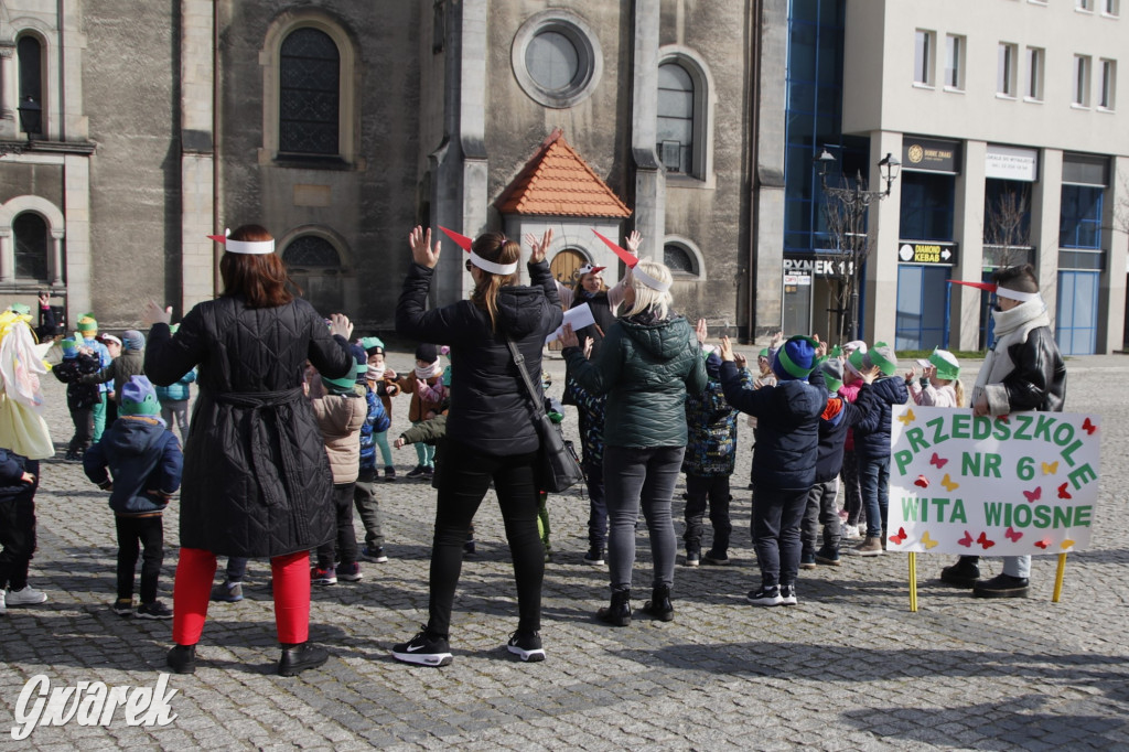 Tarnowskie Góry. Topili marzanny w basenie [FOTO]