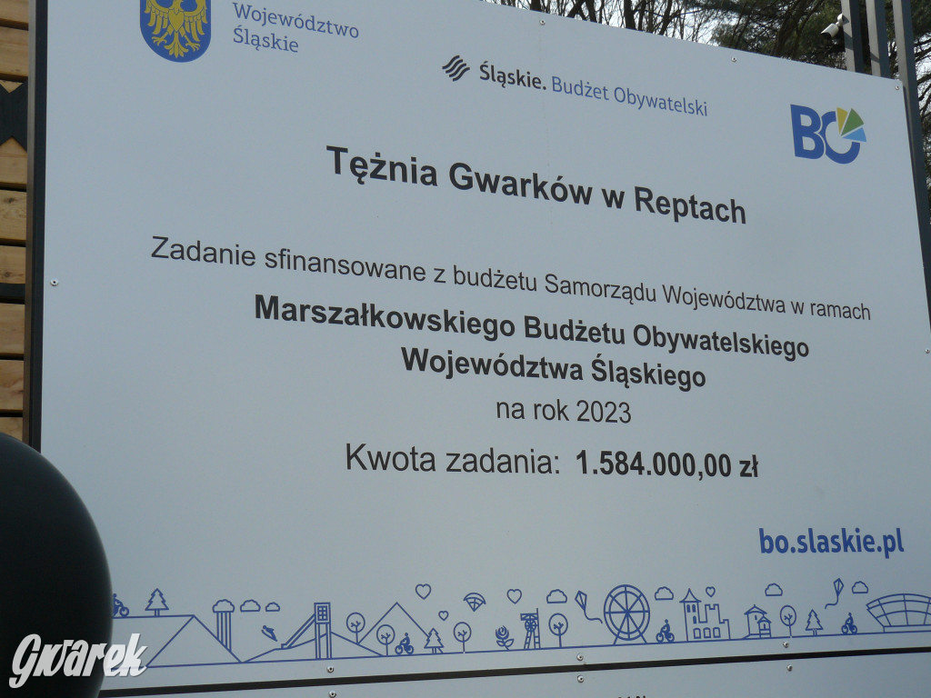 Tarnowskie Góry, Otwarcie tężni przy GCR Repty