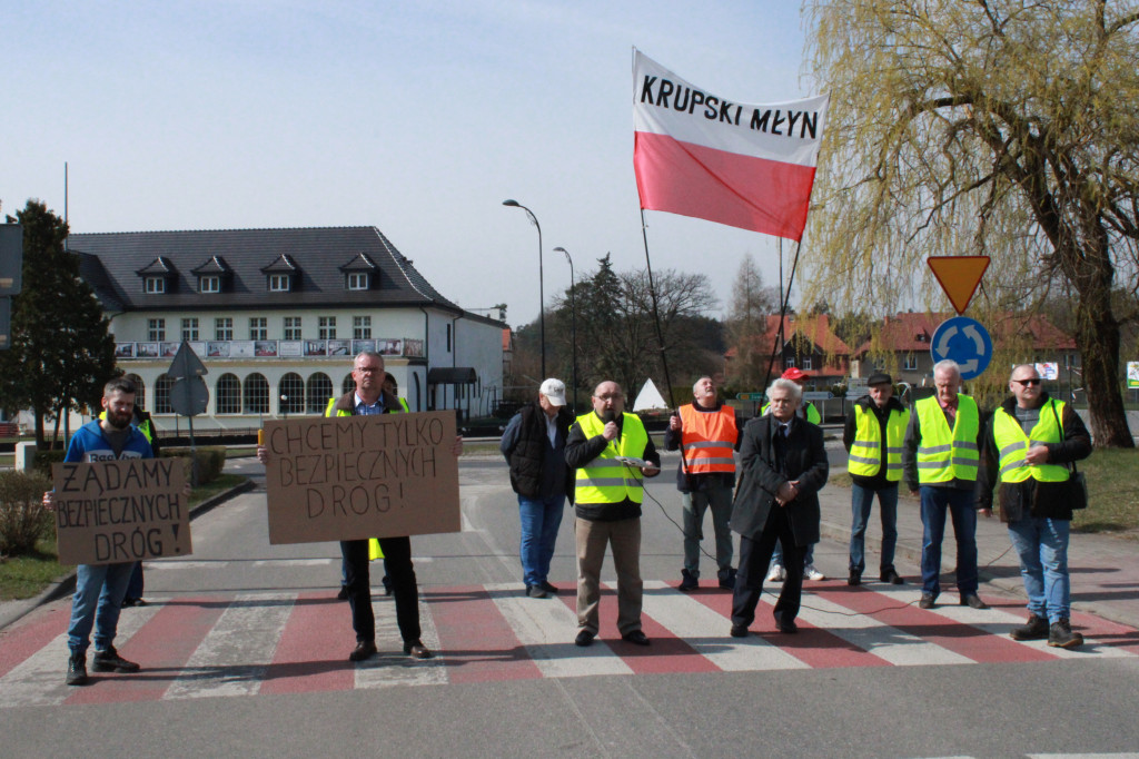 Protest nie sparaliżował ruchu. Krzyczano: złodzieje