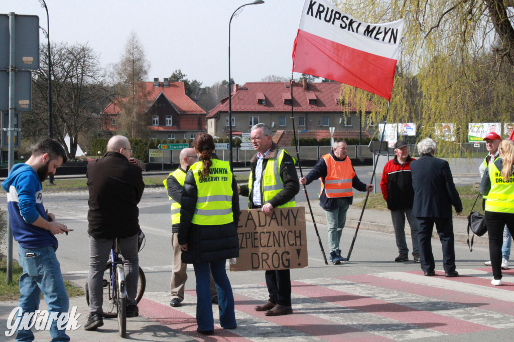 Protest nie sparaliżował ruchu. Krzyczano: złodzieje
