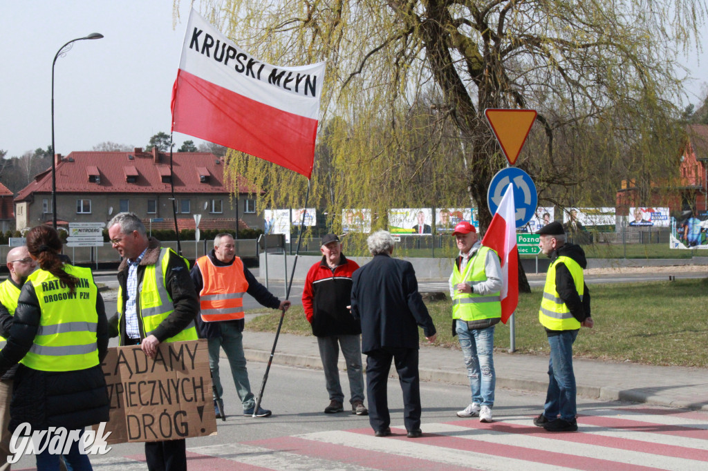 Protest nie sparaliżował ruchu. Krzyczano: złodzieje