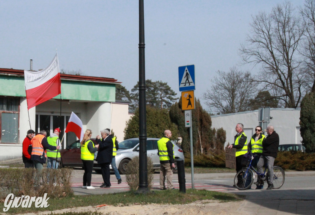 Protest nie sparaliżował ruchu. Krzyczano: złodzieje