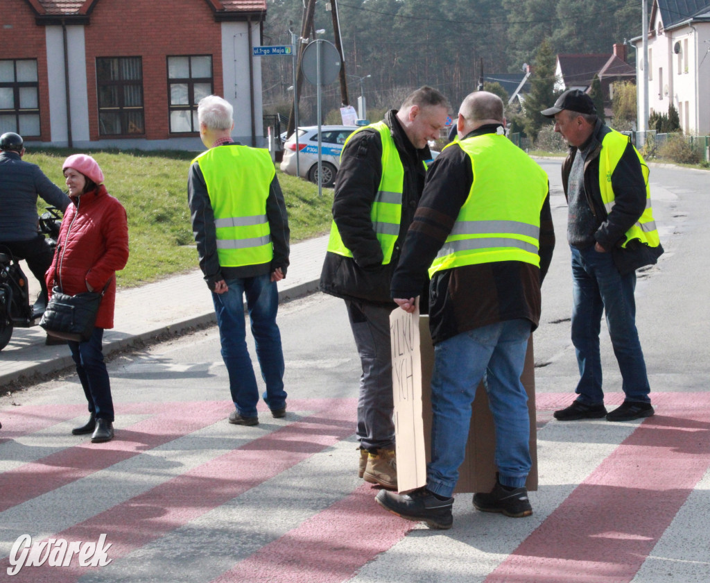 Protest nie sparaliżował ruchu. Krzyczano: złodzieje