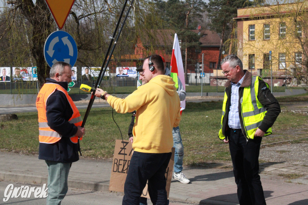 Protest nie sparaliżował ruchu. Krzyczano: złodzieje
