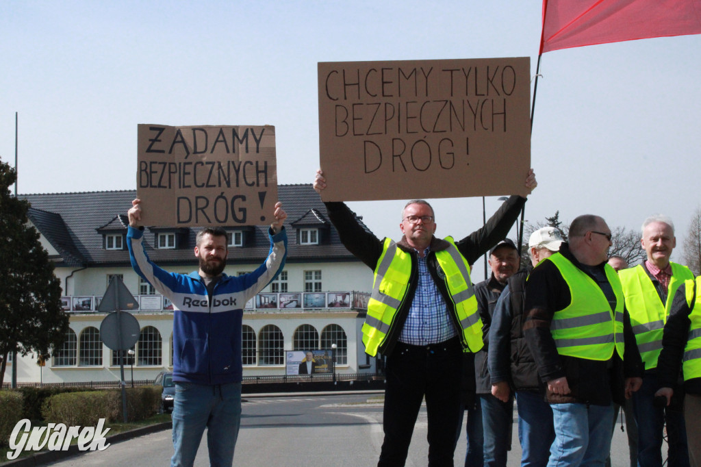 Protest nie sparaliżował ruchu. Krzyczano: złodzieje