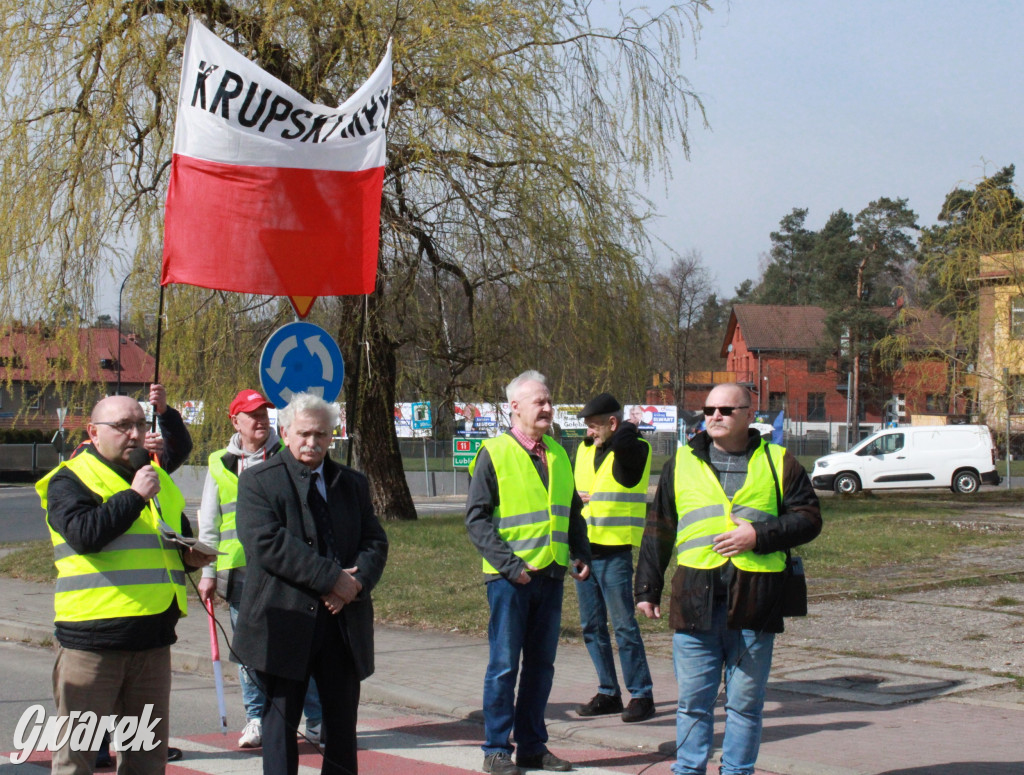 Protest nie sparaliżował ruchu. Krzyczano: złodzieje