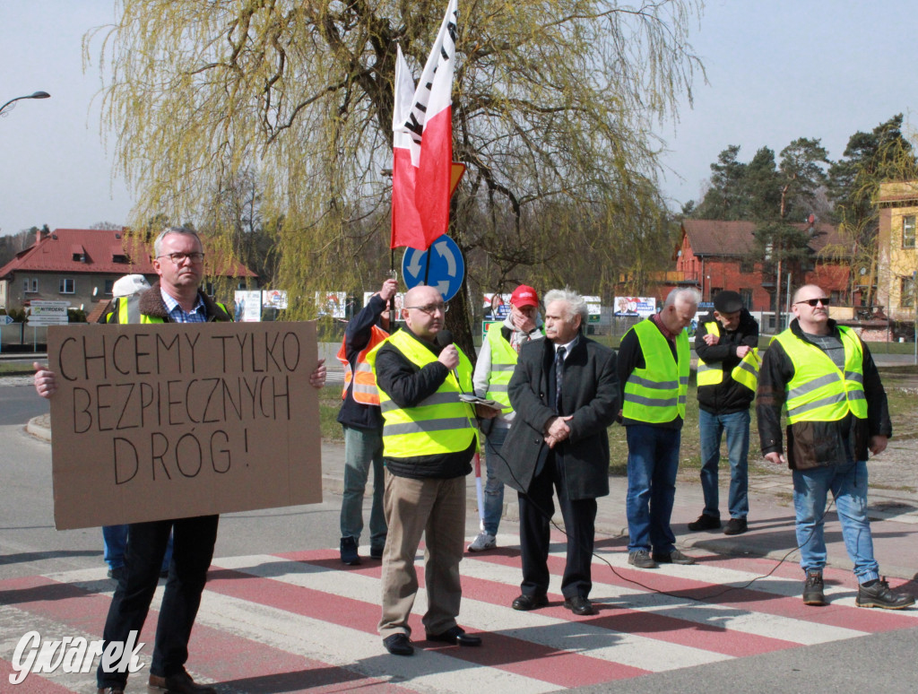 Protest nie sparaliżował ruchu. Krzyczano: złodzieje