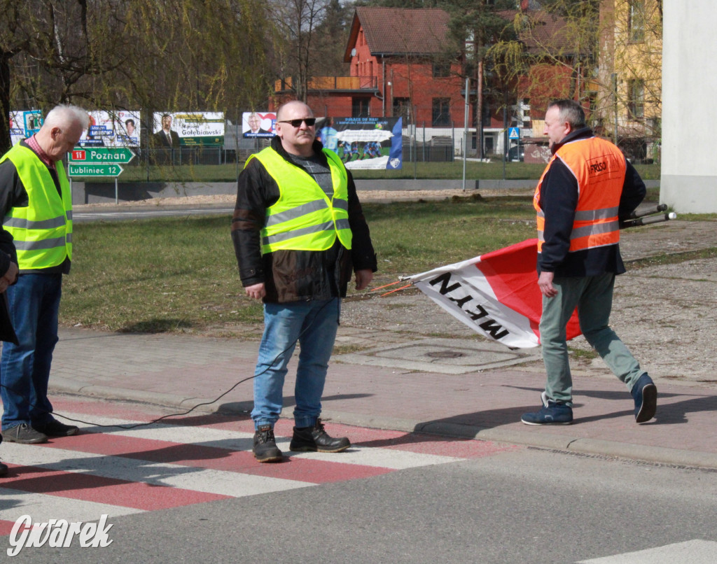 Protest nie sparaliżował ruchu. Krzyczano: złodzieje