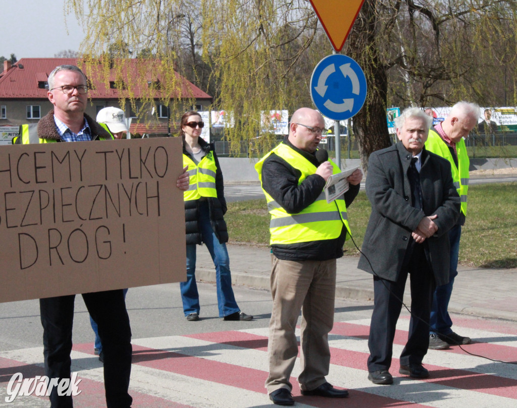 Protest nie sparaliżował ruchu. Krzyczano: złodzieje