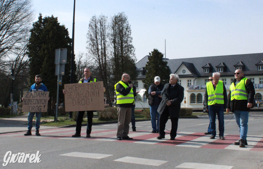 Protest nie sparaliżował ruchu. Krzyczano: złodzieje
