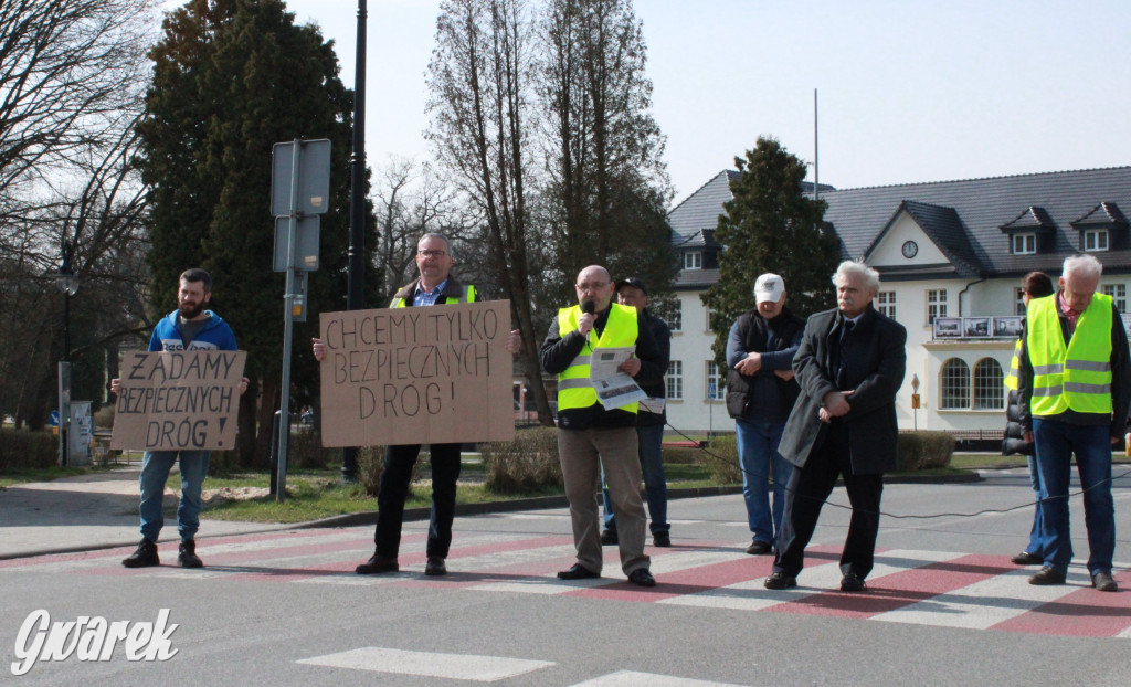 Protest nie sparaliżował ruchu. Krzyczano: złodzieje