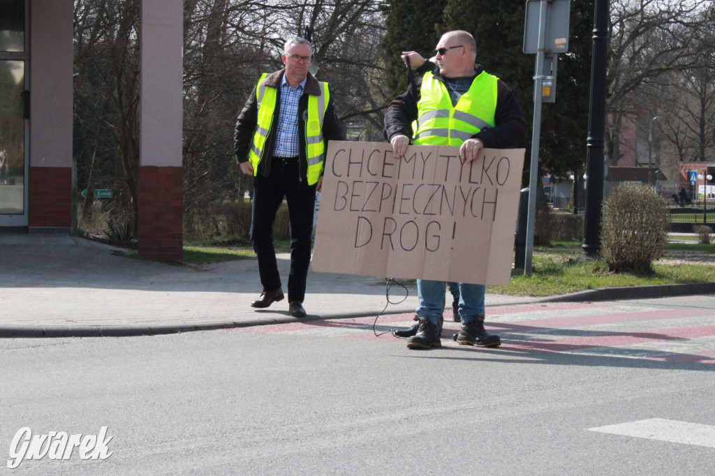 Protest nie sparaliżował ruchu. Krzyczano: złodzieje
