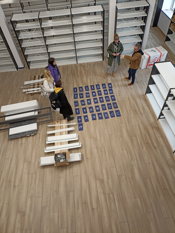 Radzionków. Biblioteka w byłej restauracji