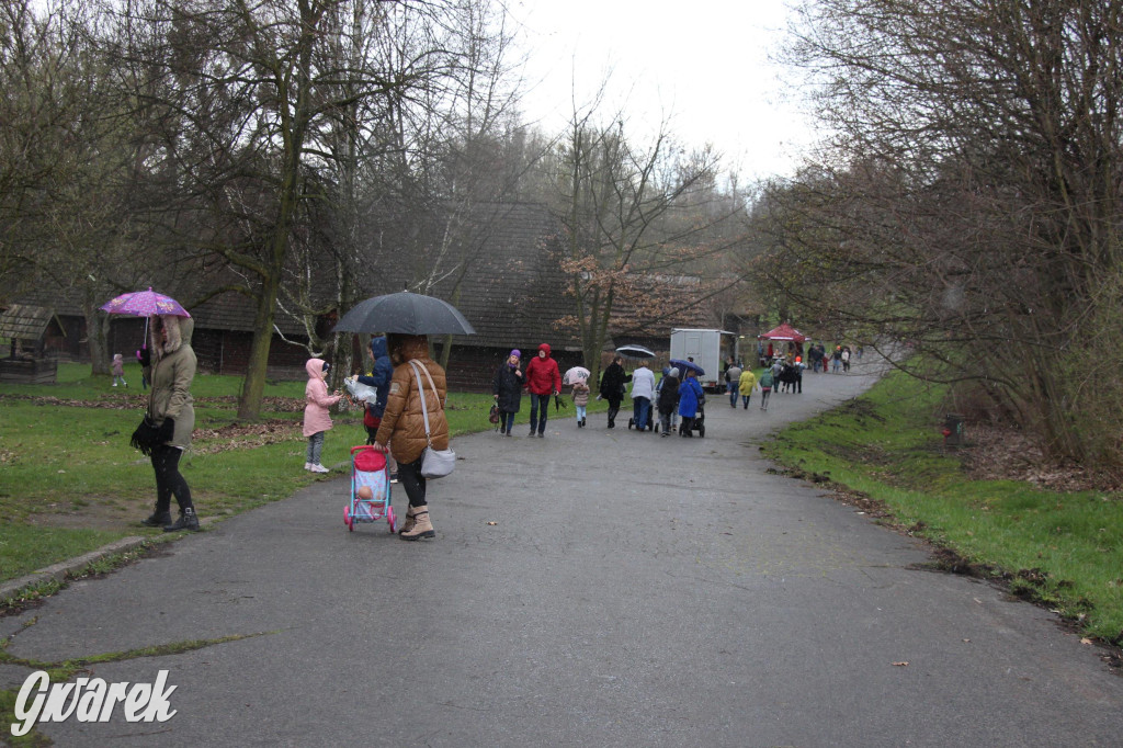 Wielkanoc w śląskim skansenie, procesja z palmami [GALERIA]