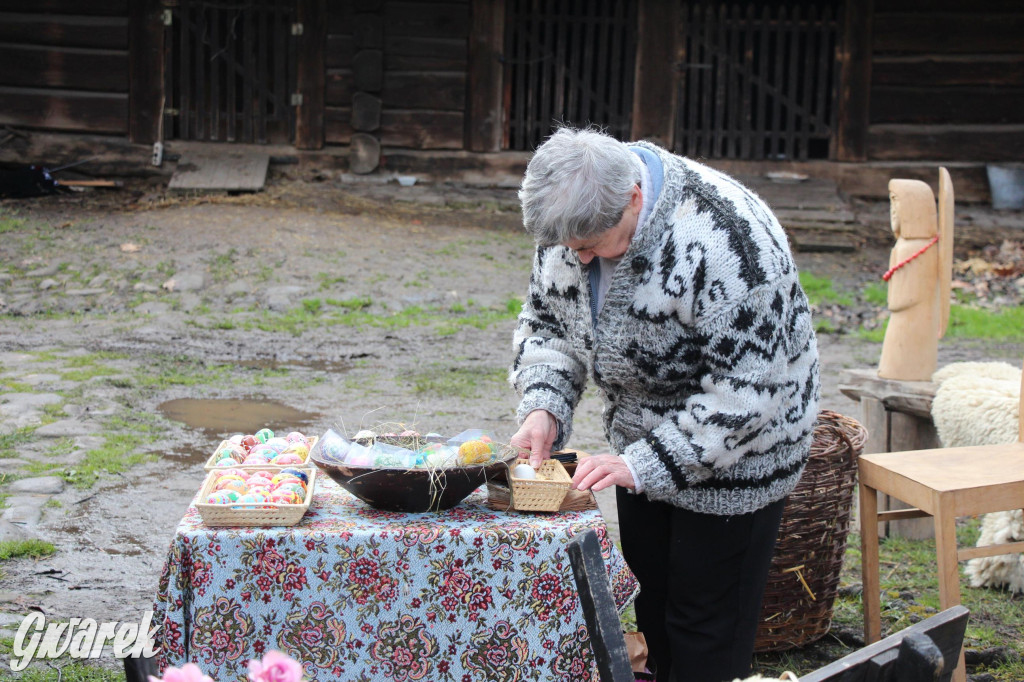 Wielkanoc w śląskim skansenie, procesja z palmami [GALERIA]