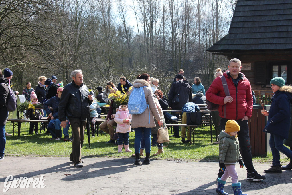 Wielkanoc w śląskim skansenie, procesja z palmami [GALERIA]