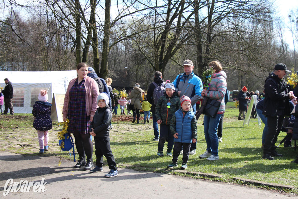 Wielkanoc w śląskim skansenie, procesja z palmami [GALERIA]