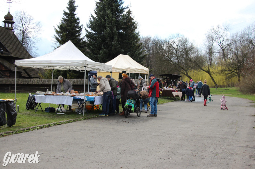 Wielkanoc w śląskim skansenie, procesja z palmami [GALERIA]