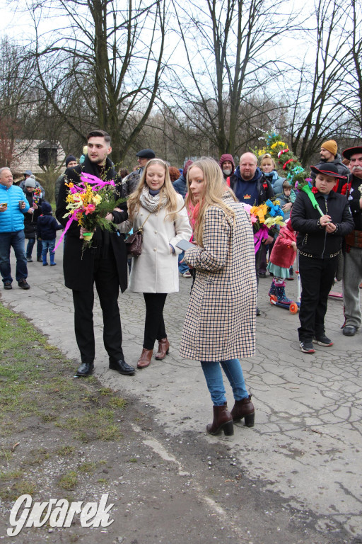 Wielkanoc w śląskim skansenie, procesja z palmami [GALERIA]