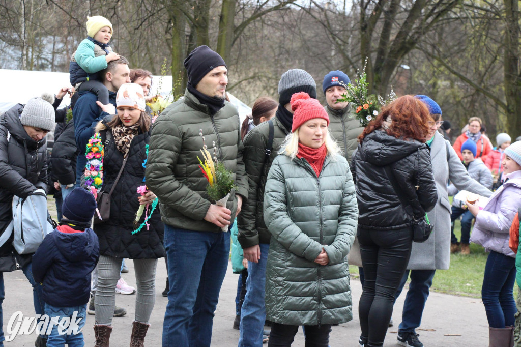 Wielkanoc w śląskim skansenie, procesja z palmami [GALERIA]