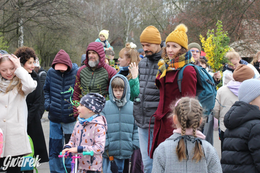 Wielkanoc w śląskim skansenie, procesja z palmami [GALERIA]