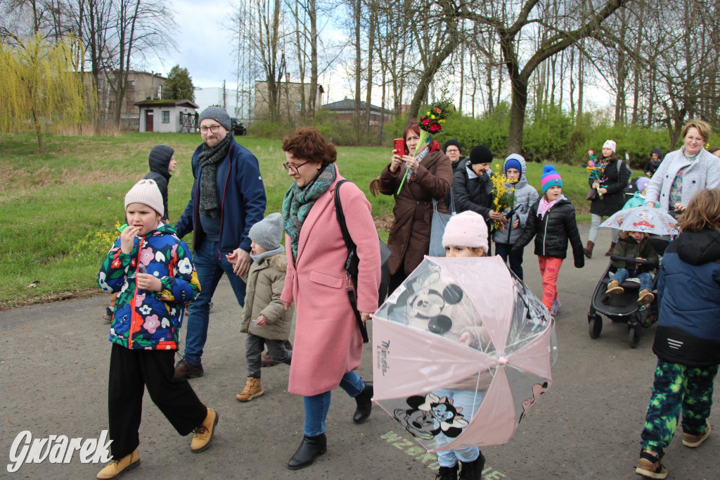 Wielkanoc w śląskim skansenie, procesja z palmami [GALERIA]