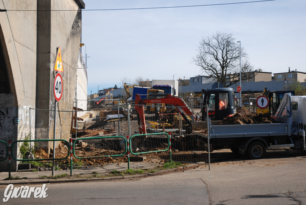 Trwa remont linii kolejowej w Radzionkowie