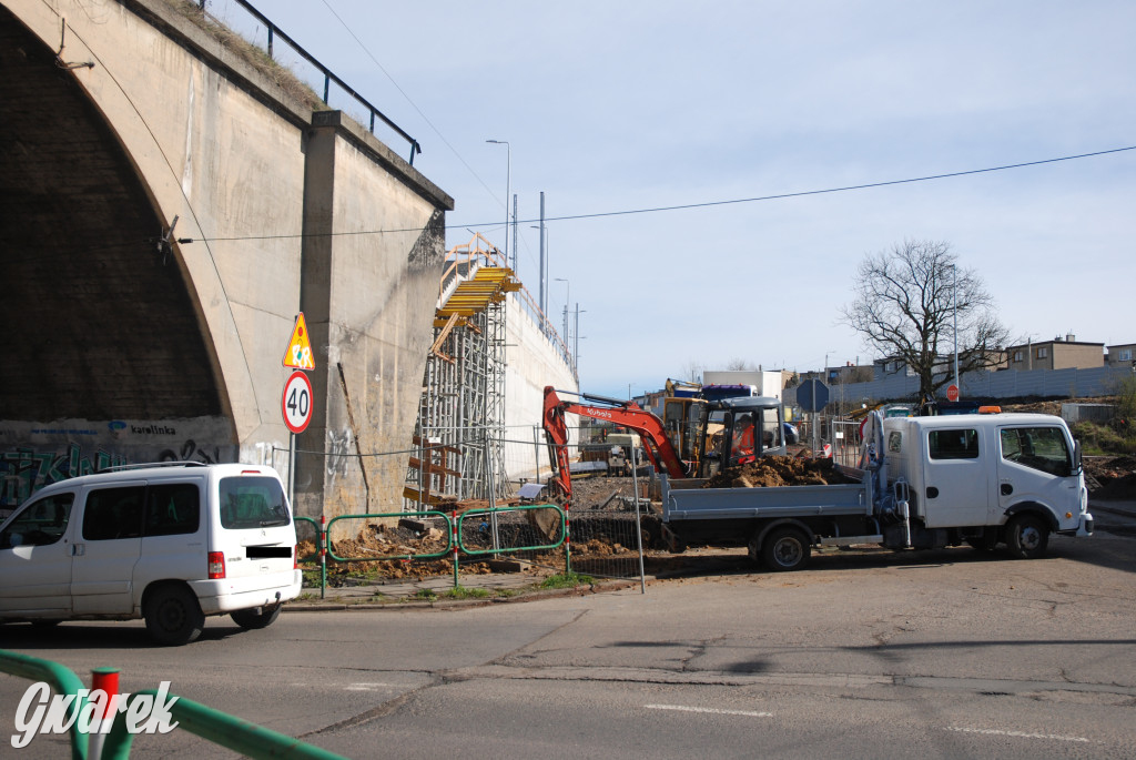 Trwa remont linii kolejowej w Radzionkowie