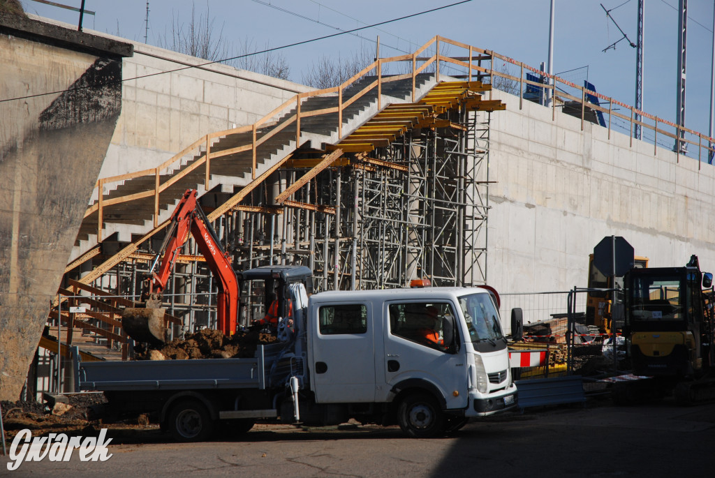 Trwa remont linii kolejowej w Radzionkowie