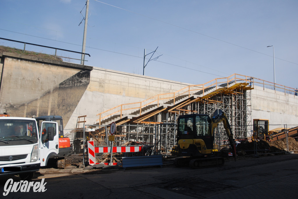 Trwa remont linii kolejowej w Radzionkowie